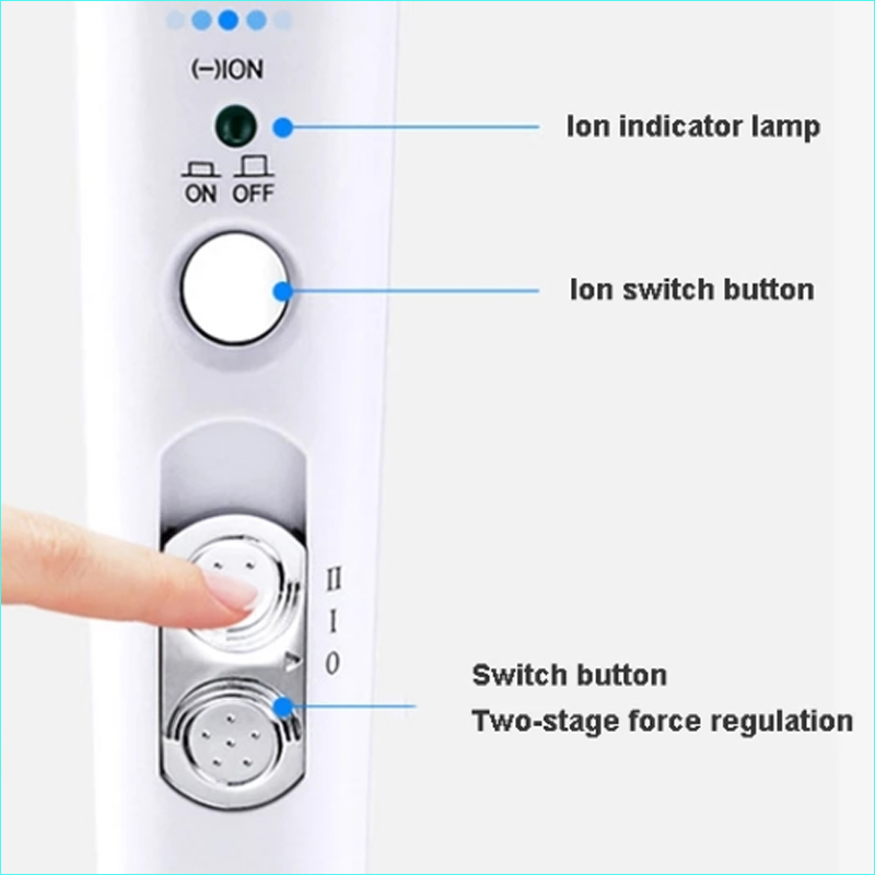 Nrw Multifunctoon Aniin Ceevical 4 MassageM Heads Electric B - 图0