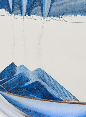 新款3D月亮创意流沙画摆件沙漏B小夜灯桌面装饰品床头气氛生日礼