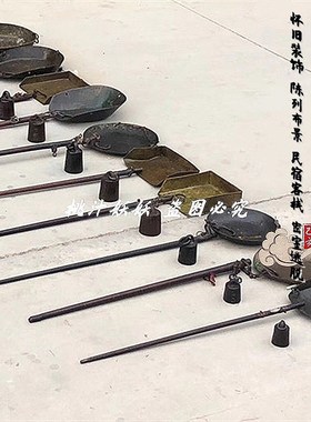 民俗怀旧老物件摆件布景s装饰道具乡村供销社老式称杆子秤砣连盘