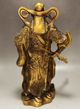 关公摆件佛像关羽云长摆件关K工艺品礼品装饰摆件