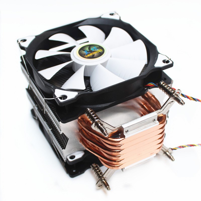 LANSHO CP Silent Single Fan 6 Heat Pipe 4 Wire ligent Temper-图2