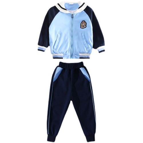 春秋幼儿园校服园服小p学生套装儿童三件套学院风班服幼师服定制 - 图3