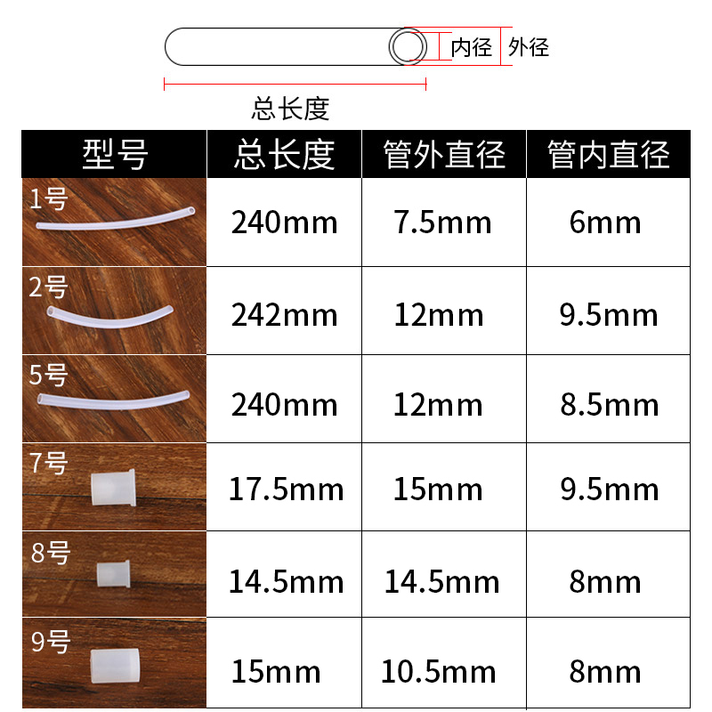 饮水机内部连接管子冷热水管硅胶管软管接水管进排水管饮水机配件