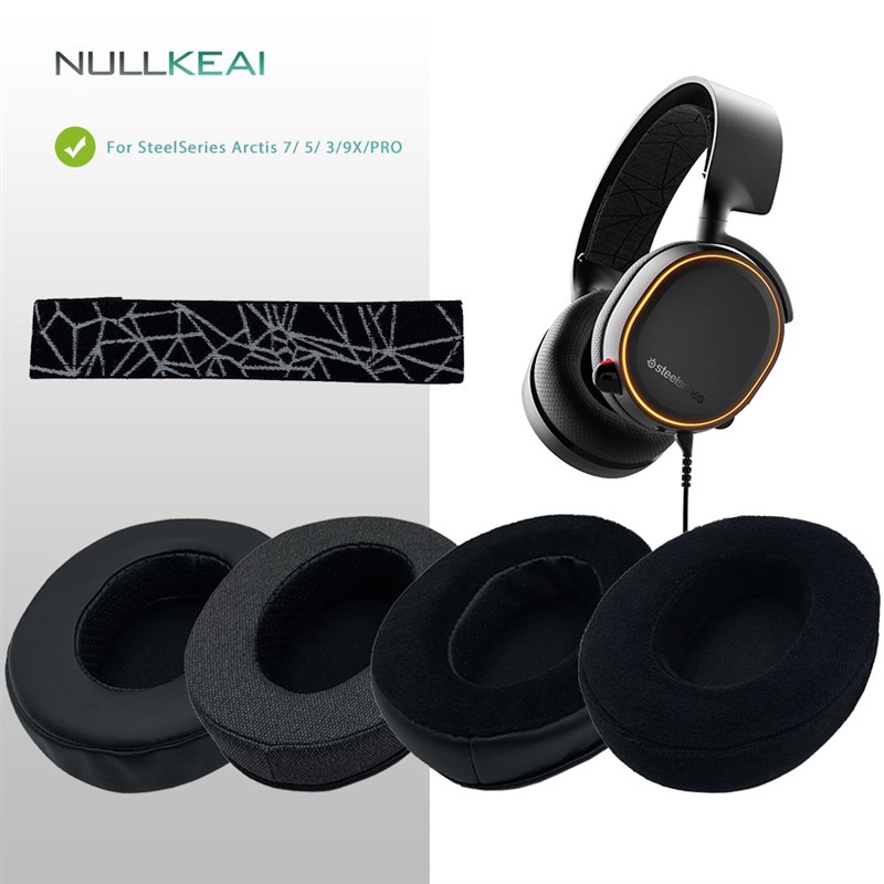 推荐NULLKEAI Replacement Thicken Leather Earpads For SteelSe - 图0