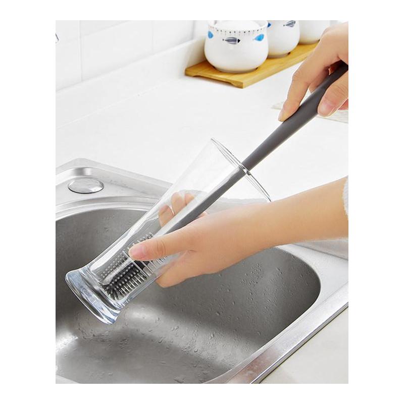 推荐Bottle Brush  Scrubbing Silicone Kitchen Cleaner  Washin - 图3