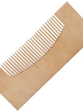 老桃木梳手工diy自制梳子工具材料包天然紫檀木头梳兔送女友礼物