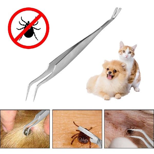 推荐newPet Flea Remover Tool Tick Picker Scratching Hook Rem - 图1