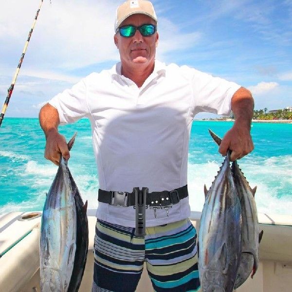 w Adjusta le Fithing RodbBelt Fishing WaissS Belt Fish R - 图3