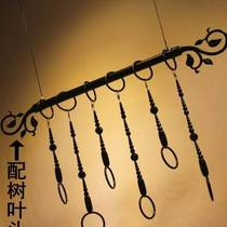 New new clothes shop hanger hanger hanger ring hanger Rring hanger L Ordre steel wire boom clothes rack hanging clothes