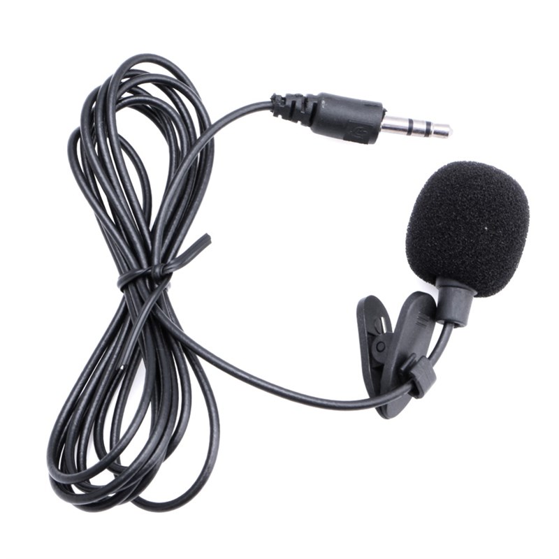 极速Universal Portable 3.5mm  Mic Microphone Hands Free Clip - 图0