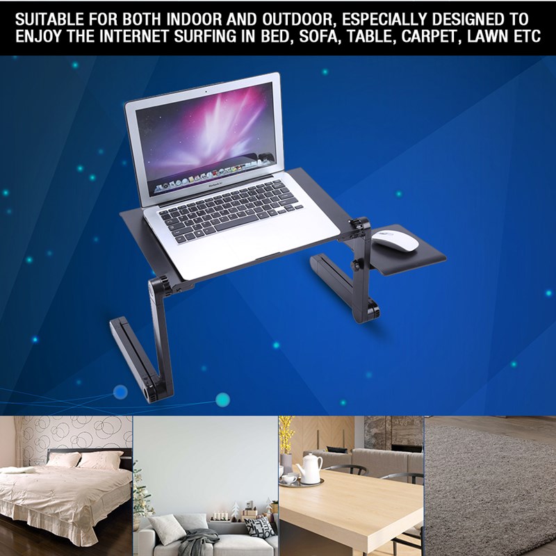 raable Folding Ltptop Stand Aluminum 360 Degrea rYotetion - 图3