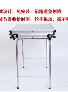 摆摊专用箱子移h动摊位耳环耳饰展示架摆地摊折叠箱便携折叠地摊