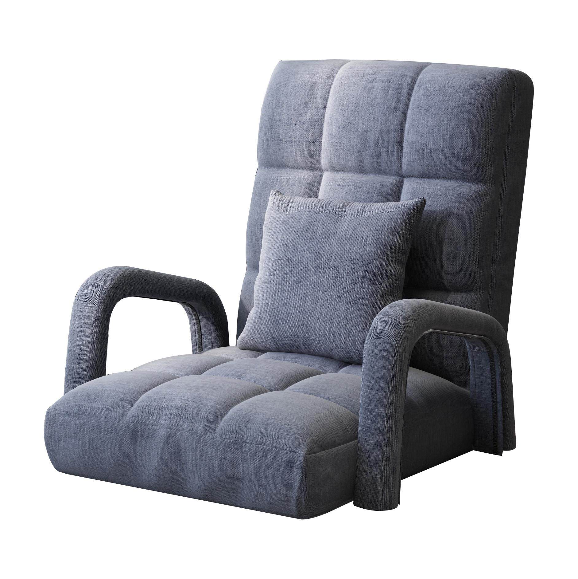 懒人沙发榻榻米扶手椅单人折叠沙发床上哺乳喂奶椅飘窗地板小沙,淘宝优惠券,粉丝福利购,淘宝优惠卷