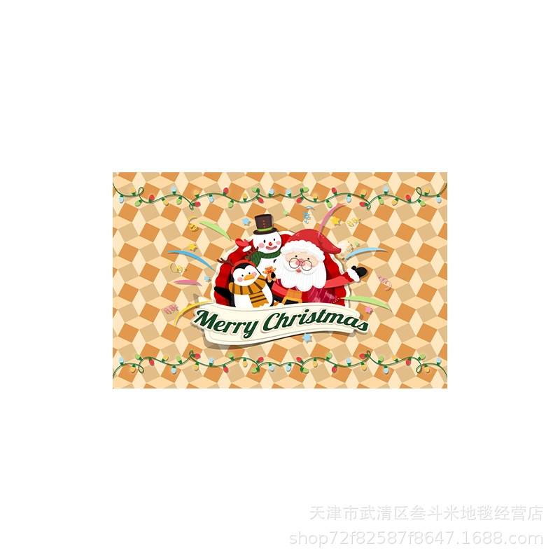 速发christmas mat rug home rugs s  living room floor - 图3