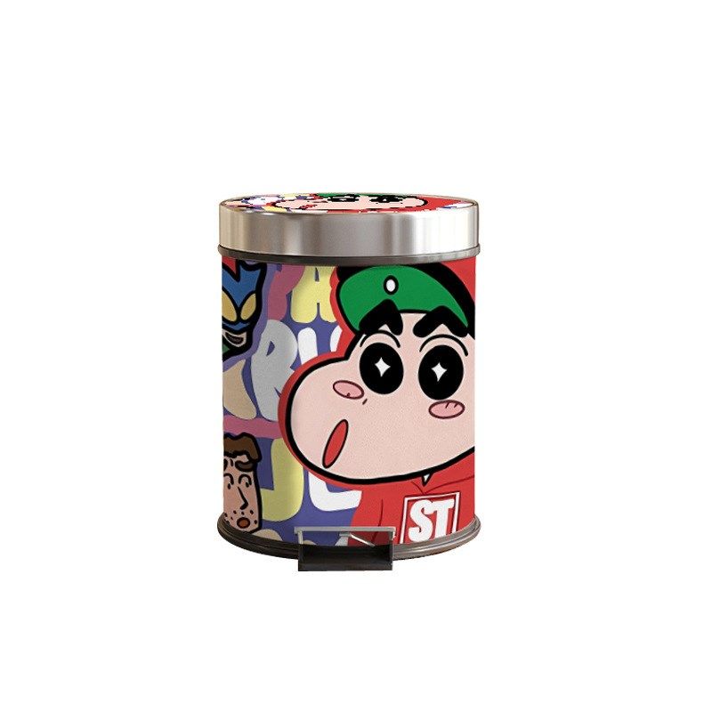 卡通带盖脚踏式垃圾桶家用客厅厨房卫生间垃圾筒大号大容量,淘宝优惠券,粉丝福利购,淘宝优惠卷