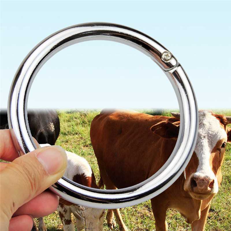 极速Livestock Cattle Bull Nose Ring Cattles Cow Nose Tractio