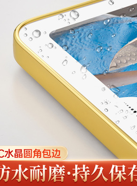 二宫格定制相框洗照片冲洗打印相片做成水晶摆台情侣纪念画框摆件