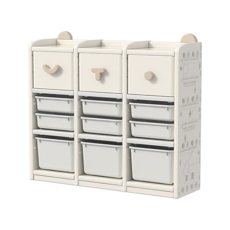 越前儿童玩具表情收纳架婴儿分类整理柜储物架宝宝落地多层置物架,淘宝优惠券,粉丝福利购,淘宝优惠卷