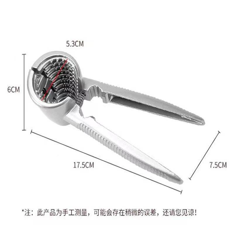 新栗品开核剥板剥多功chetngyi3能坚果不锈钢材质钳子工桃具壳开 - 图3