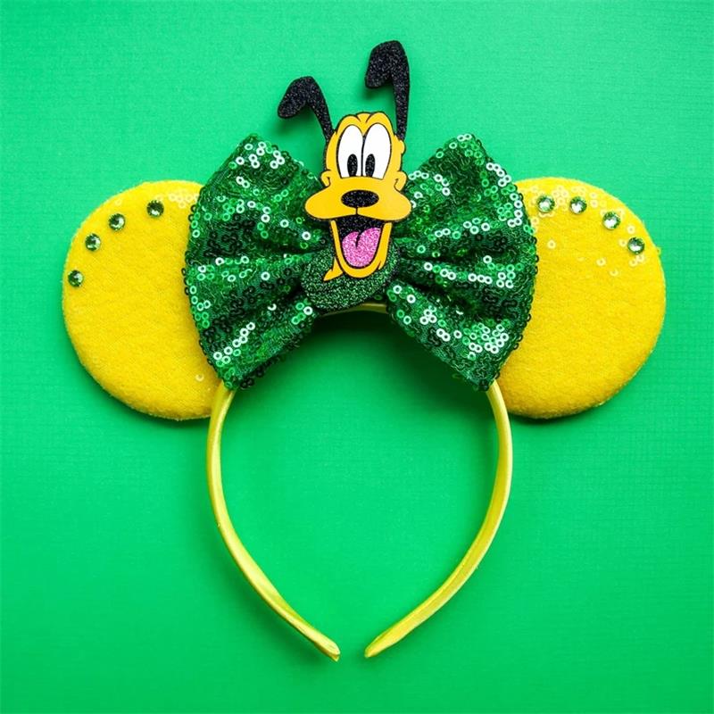 极速Mickey Minnie Ear Headband Winnie the Pooh Girls Women S - 图2