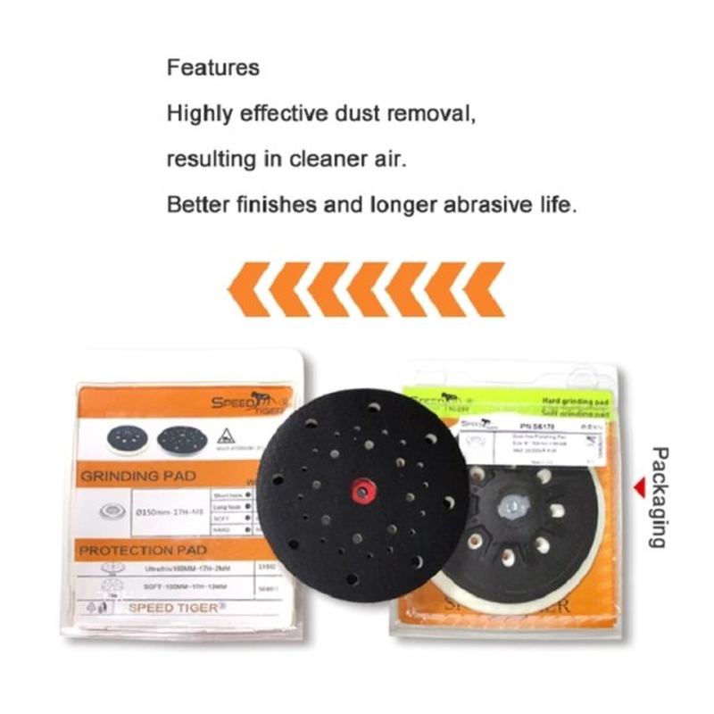 M8 6'' 150mm Dust Free Sanding Pad CompatiUble with E - 图2