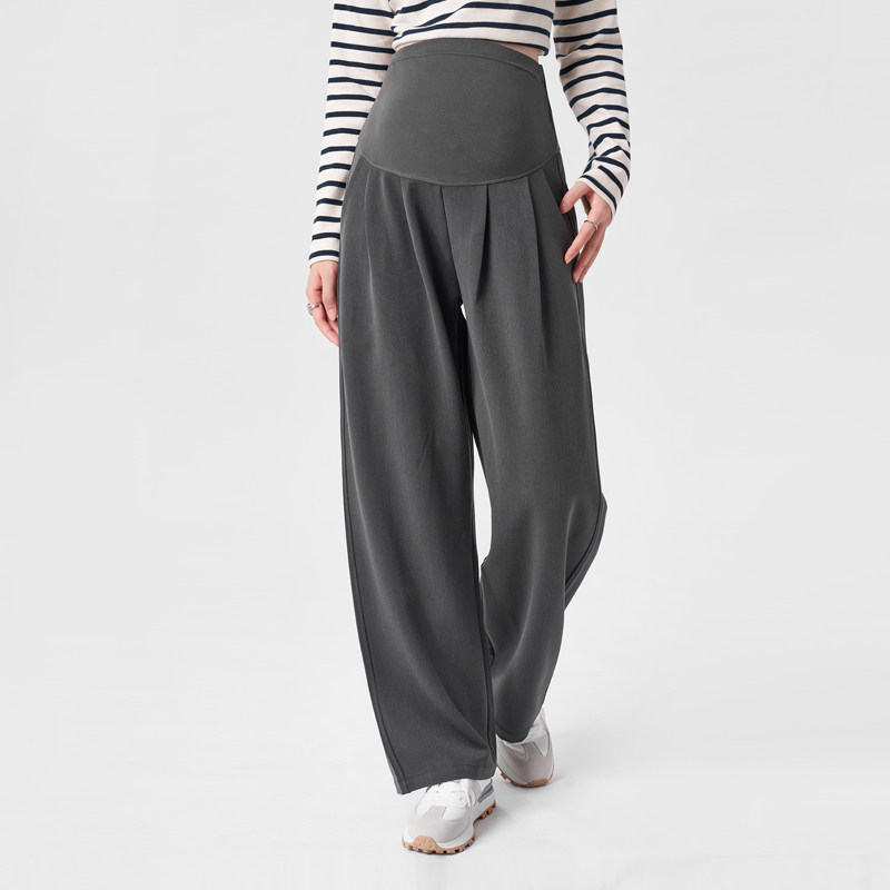 [赠运费险]孕妇西装裤春秋外穿通勤职业裤子秋冬装垂感阔腿裤长裤,淘宝优惠券,粉丝福利购,淘宝优惠卷