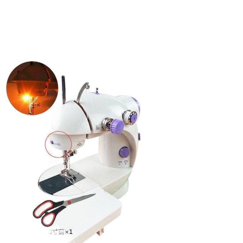 电动家用缝纫机迷你自动脚踏手动衣车吃厚多功能小缝纫机,淘宝优惠券,粉丝福利购,淘宝优惠卷