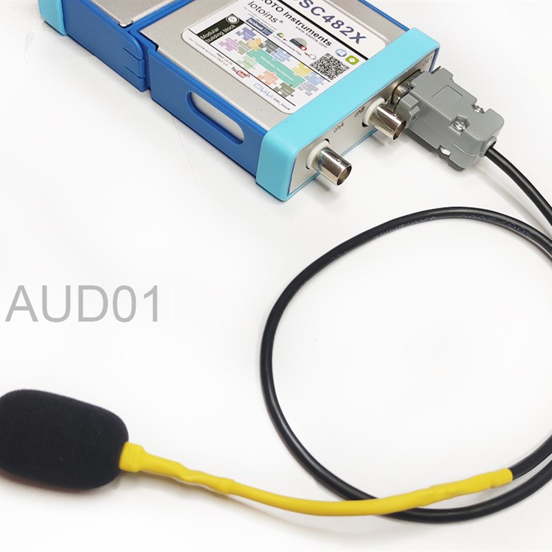 示波器声音探头/音频输入/咪头输入/噪声检测/异响检测AUD01 - 图0