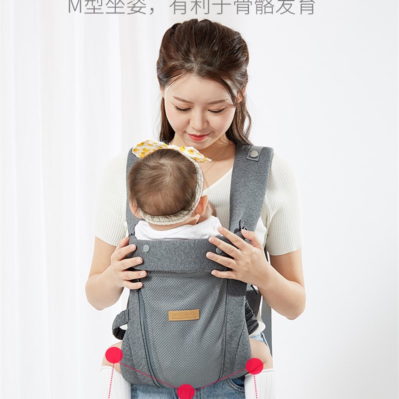 极速breathable infant baby carrier adjustable newborn backpa - 图3