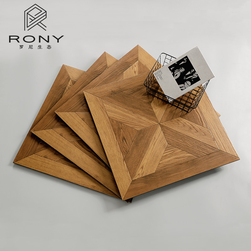 罗尼 日式木纹砖全瓷防滑客厅地砖餐厅C卧室地板砖600x600厨房瓷