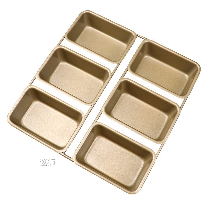 Brownie tray cake mold brownie 6/18 square toast baking does - 图1