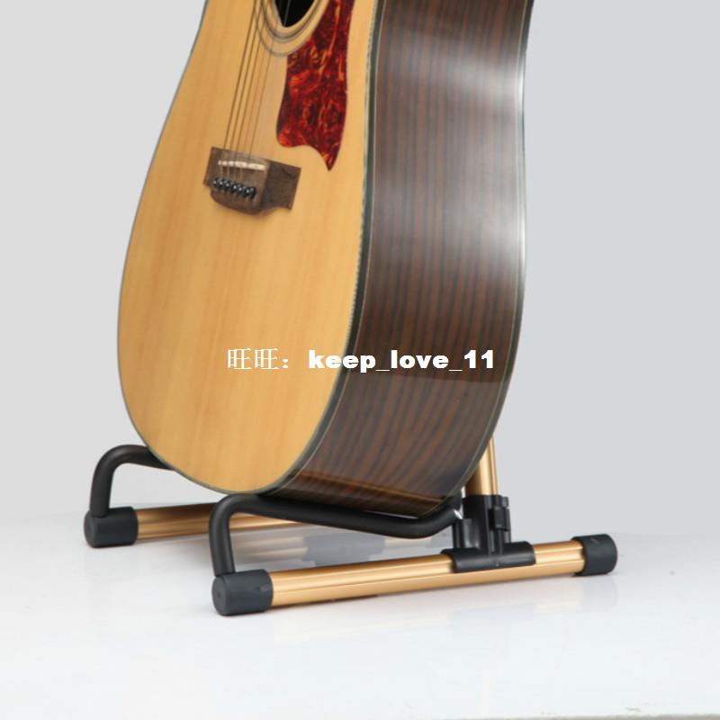 AlRminium Alloy Guitar Stand FoldDable uemavoble Musical Ins - 图2