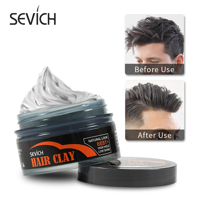 Sevich 100g 2 Color rHair Clay Mud for Men Strong Hold Hairs - 图0