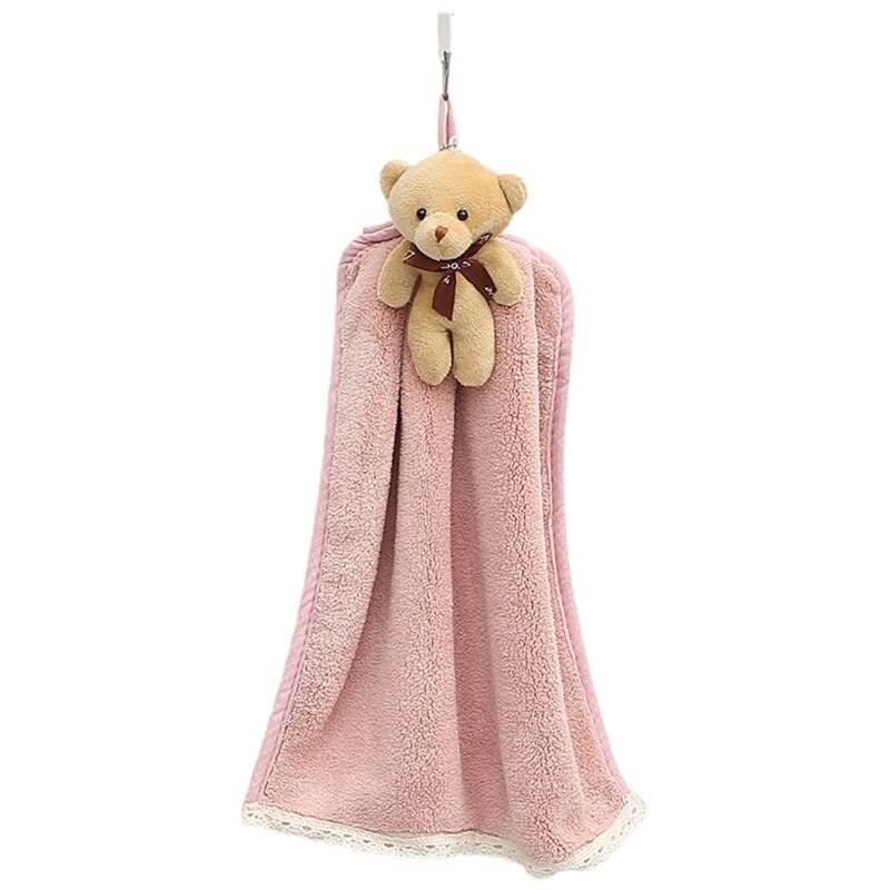 baby Cartosn Wipen Towel Abooebent Hanging Wash Hands Towrls - 图1