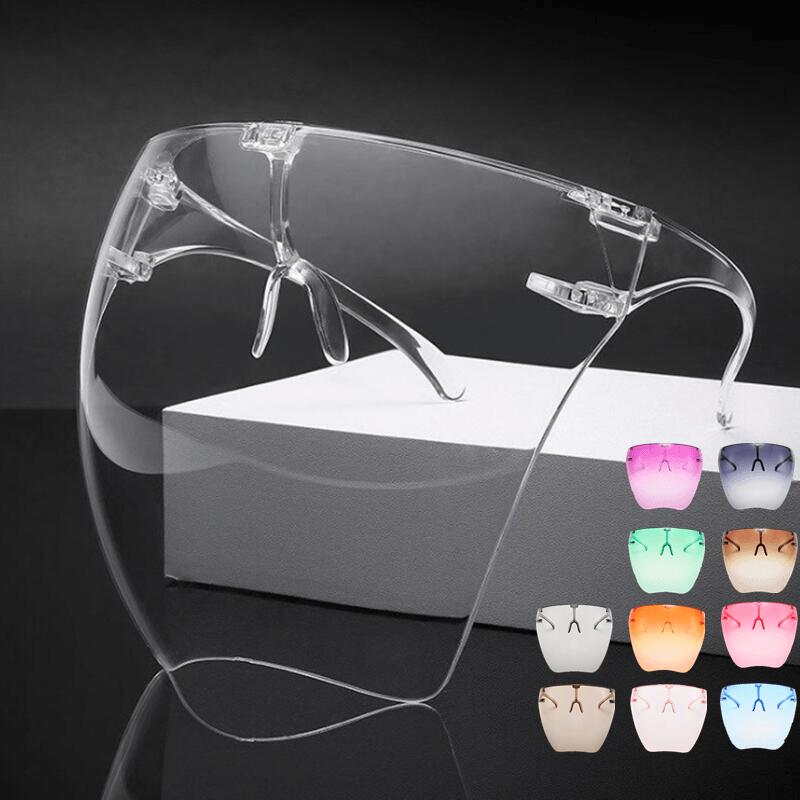 网红Sunglasses Women Men Protective Faceshield Glasses Goggl-图0