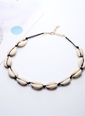 小众高货newHot Conch Seashell Necklace Women Jewelry Summer