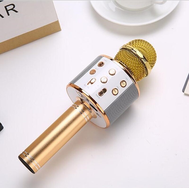 推荐Bluetooth Wireless Microphone Handheld Karaoke Mic USB K-图2