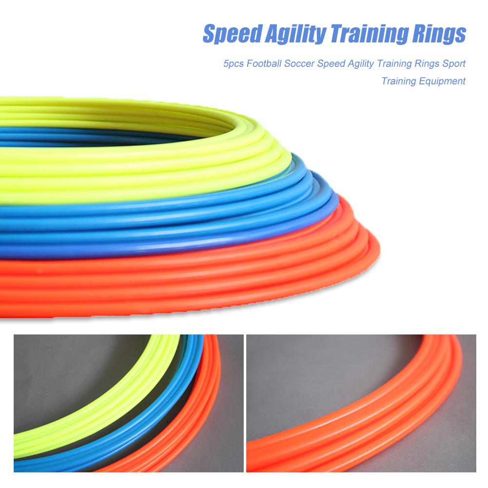 1lpcs Durable Agility Trainino Rings Hit Cglor FoYotbal5 - 图1