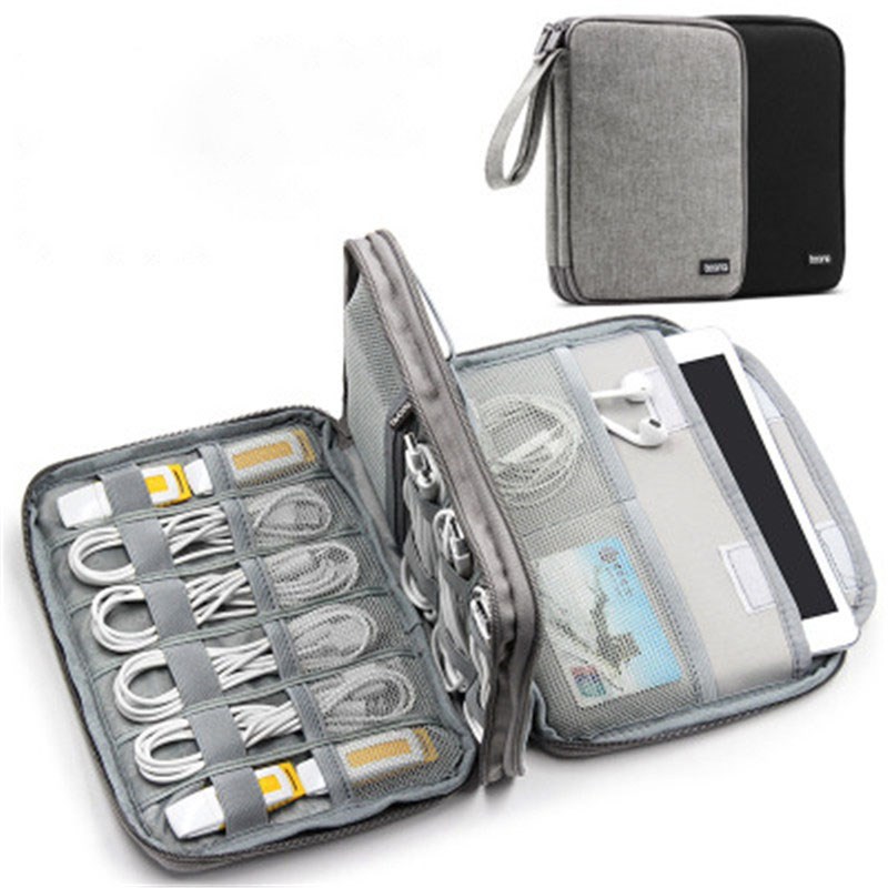 Gadget Organizer Case Digital Storage Bag Electronics Organi - 图0