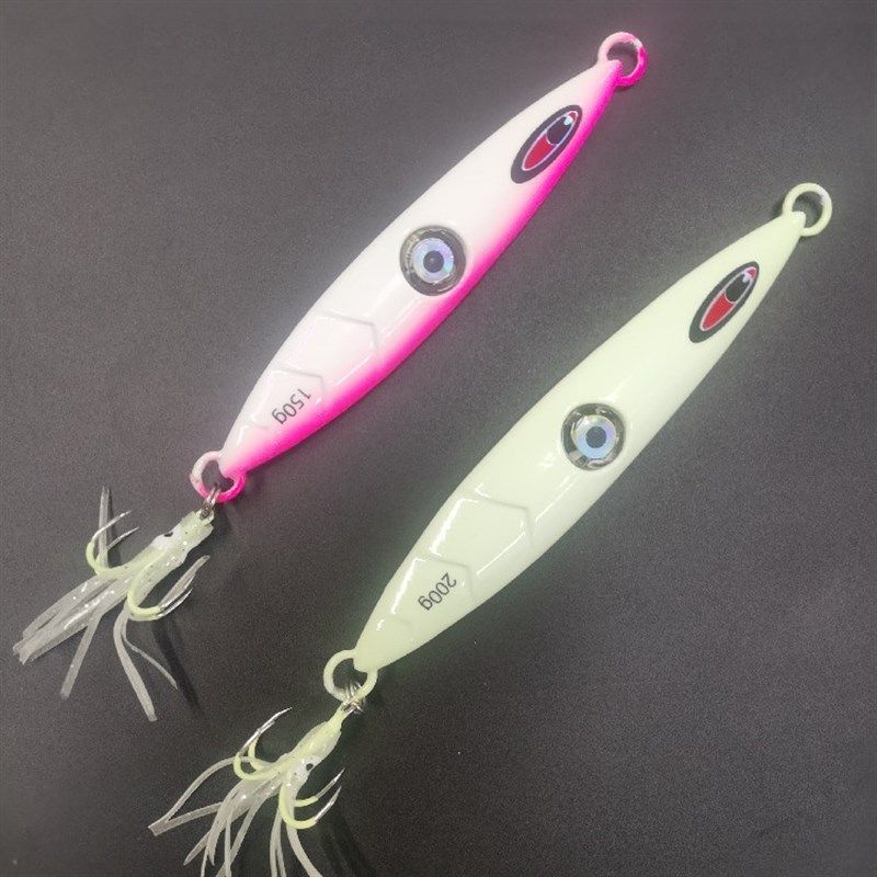 全夜光带鱼铁板太刀诱鱼灯眼睛假饵仕挂鱿鱼四本串钩鲅鱼马鲛船钓,淘宝优惠券,粉丝福利购,淘宝优惠卷