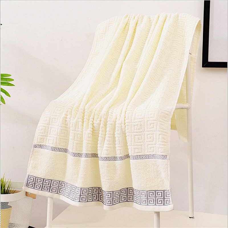 Cotton Absorbe tnLarge Bath Towel for homMe Towels washcloth-图1