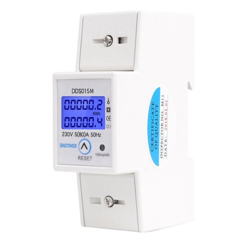 推荐DDS015M 230V 5(80A) Watt Meter Power Analyzer with Reset - 图1