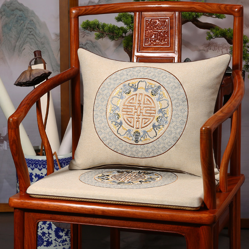 红木椅子坐垫中式实木沙发太师椅圈椅茶桌座椅垫海绵防滑棕垫定制,淘宝优惠券,粉丝福利购,淘宝优惠卷
