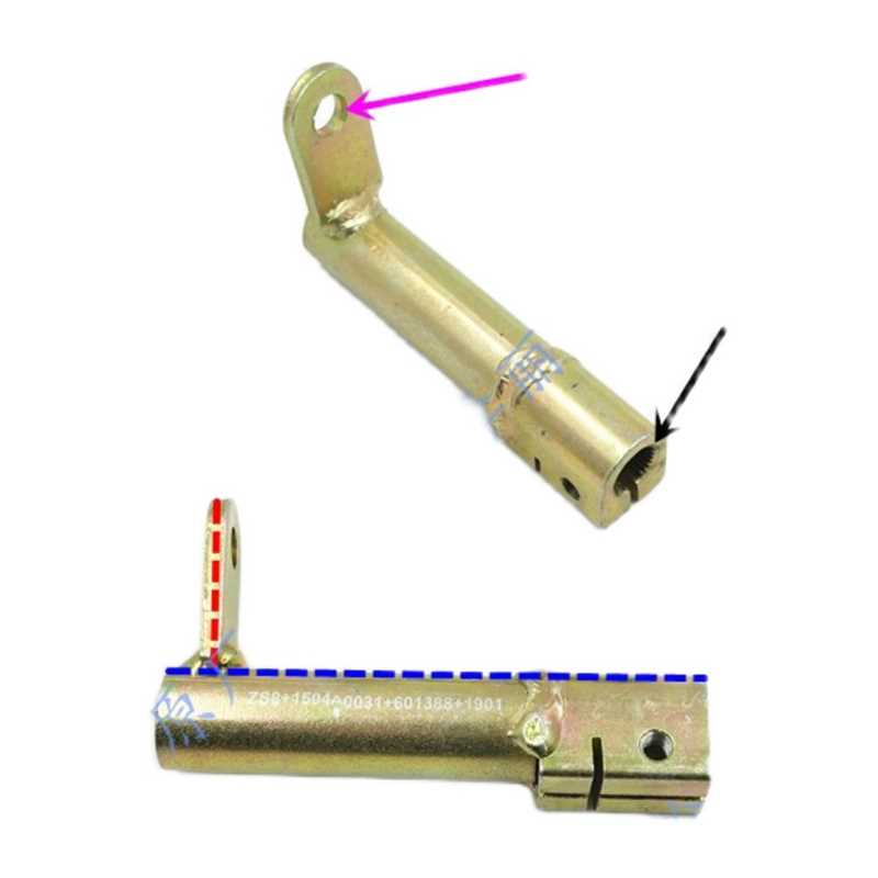 速发宗申三轮车配件 机车挂挡摇臂 ZS150/110挂挡连接杆 换档组件 - 图3