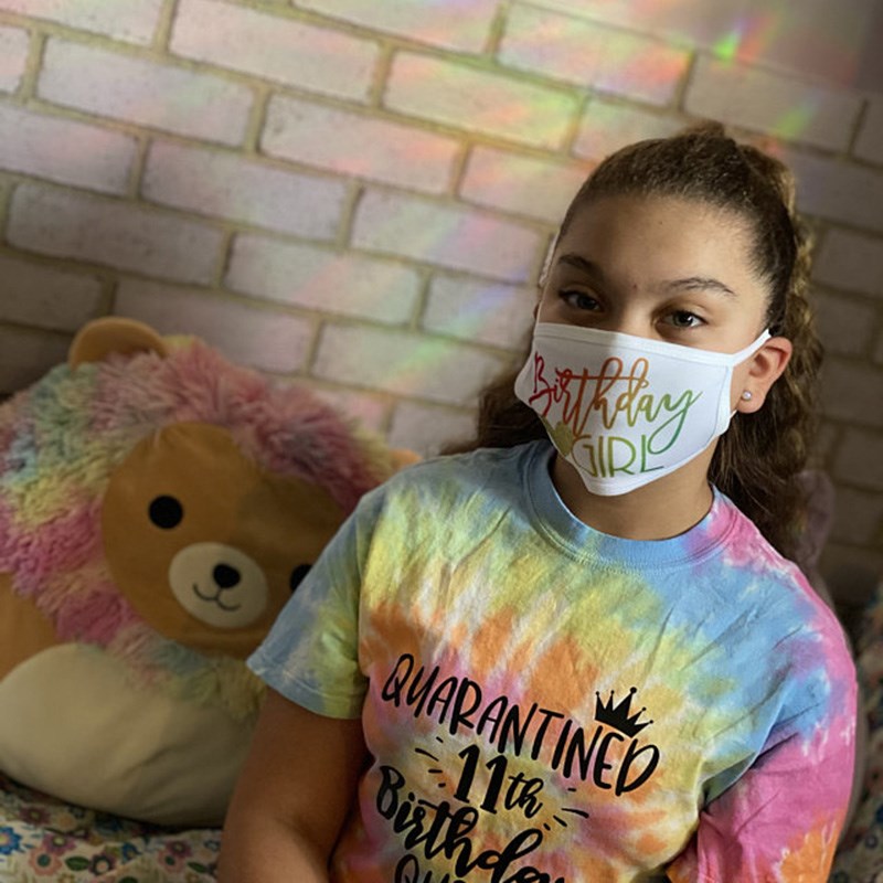 Birthday girl squad mask 10th 15th 16th 18th 20th 21st 30th - 图1