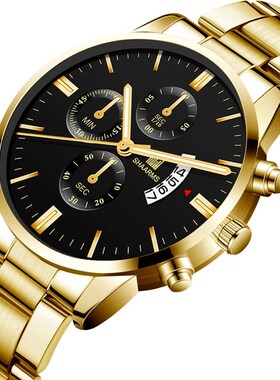 新品luxury business Military Quartz watch stainleTss steel c