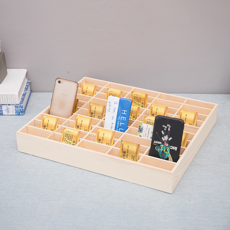 新品multi - purpose wooden plant tray / storage box - 图1