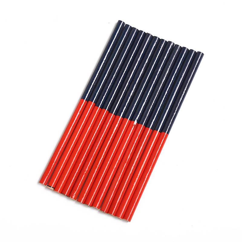 新品Red and blue double-ended round coloured pencils hexagon-图3