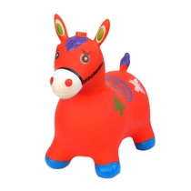 Baby Enclosure Lees toy children inflatable jumping horse to increase thickening of non-toxic sitting riding pony horse riding baby 
