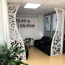 Manufacturers new Chinese flower lattice solid wood baking lacquer sepal wood grille carved flower board moon door porn decoration hollowed-out flowers